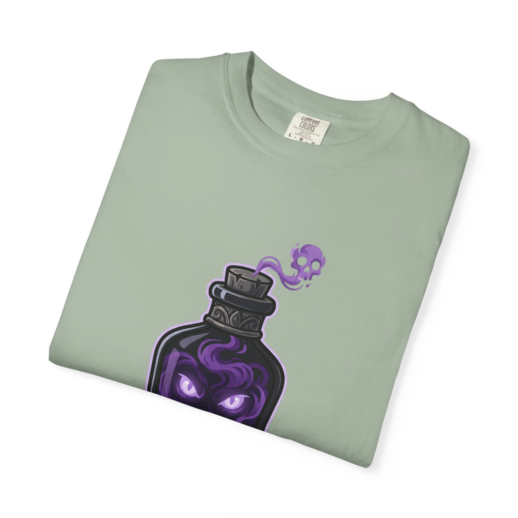 Anxiety Awareness Potion T-shirt | RPG Stat Style Mental Health Tee