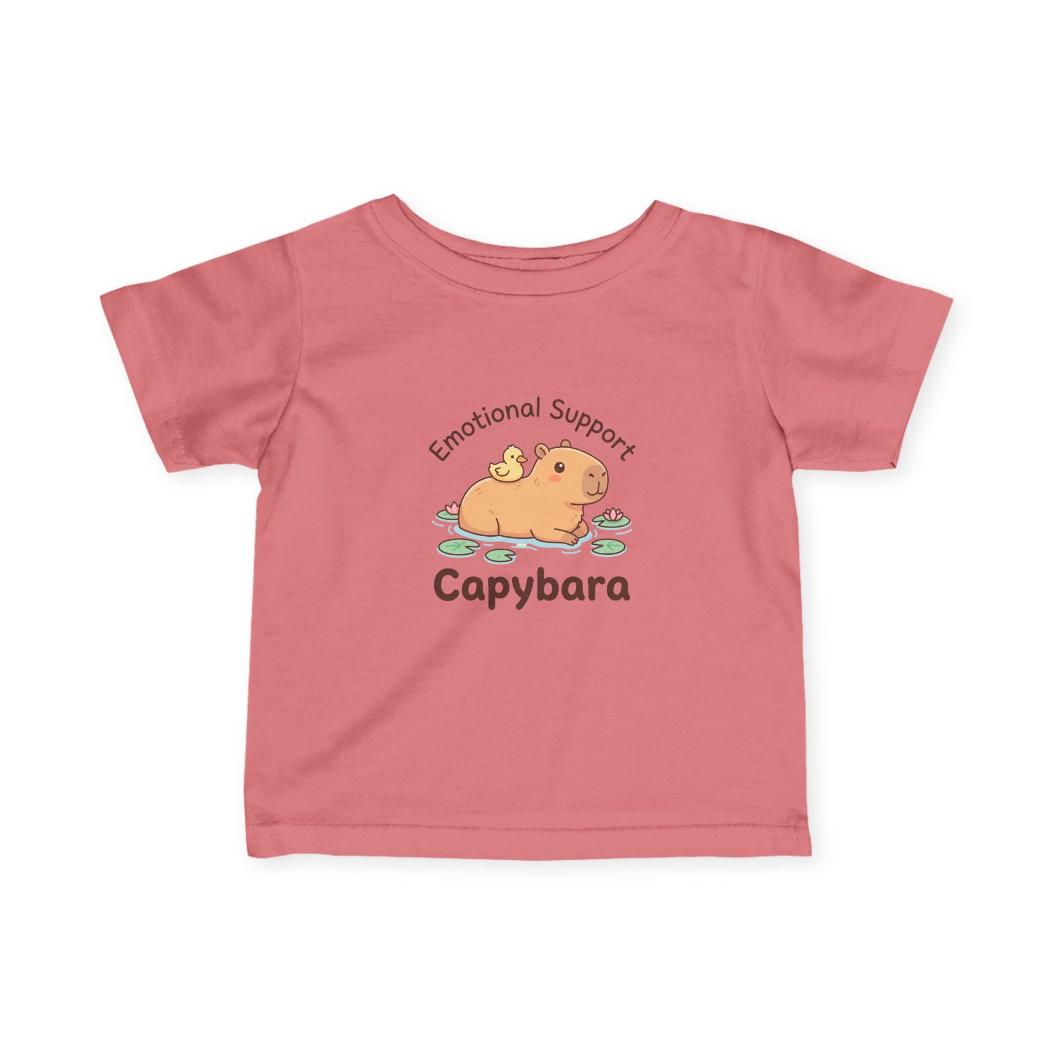 Emotional Support Capybara Infant Tee | Baby T-Shirt