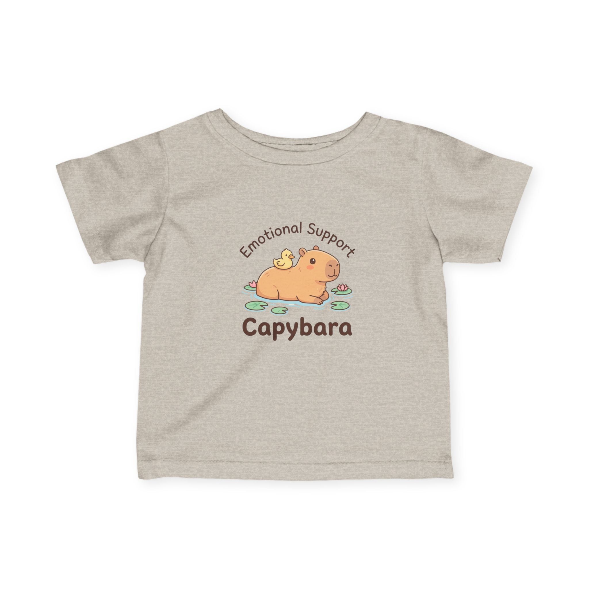 Emotional Support Capybara Infant Tee | Baby T-Shirt