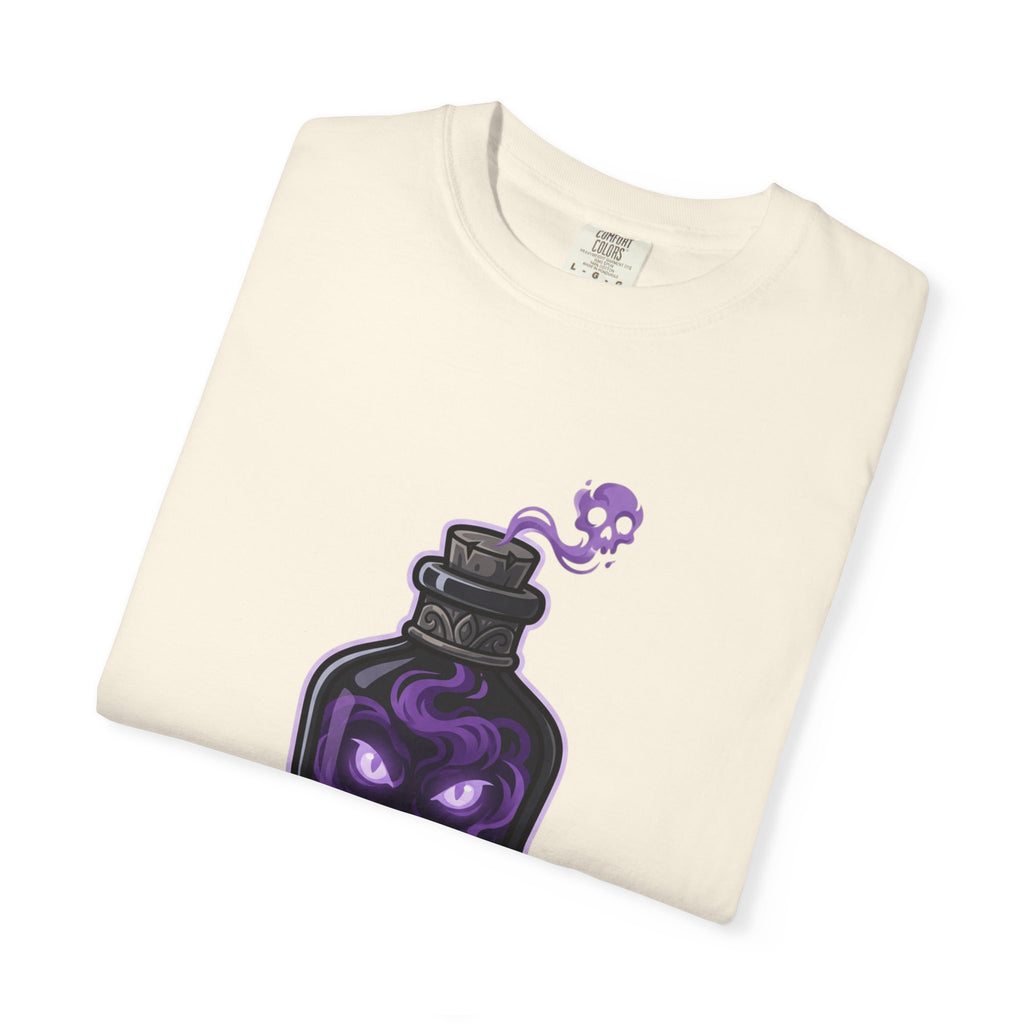 Anxiety Awareness Potion T-shirt | RPG Stat Style Mental Health Tee