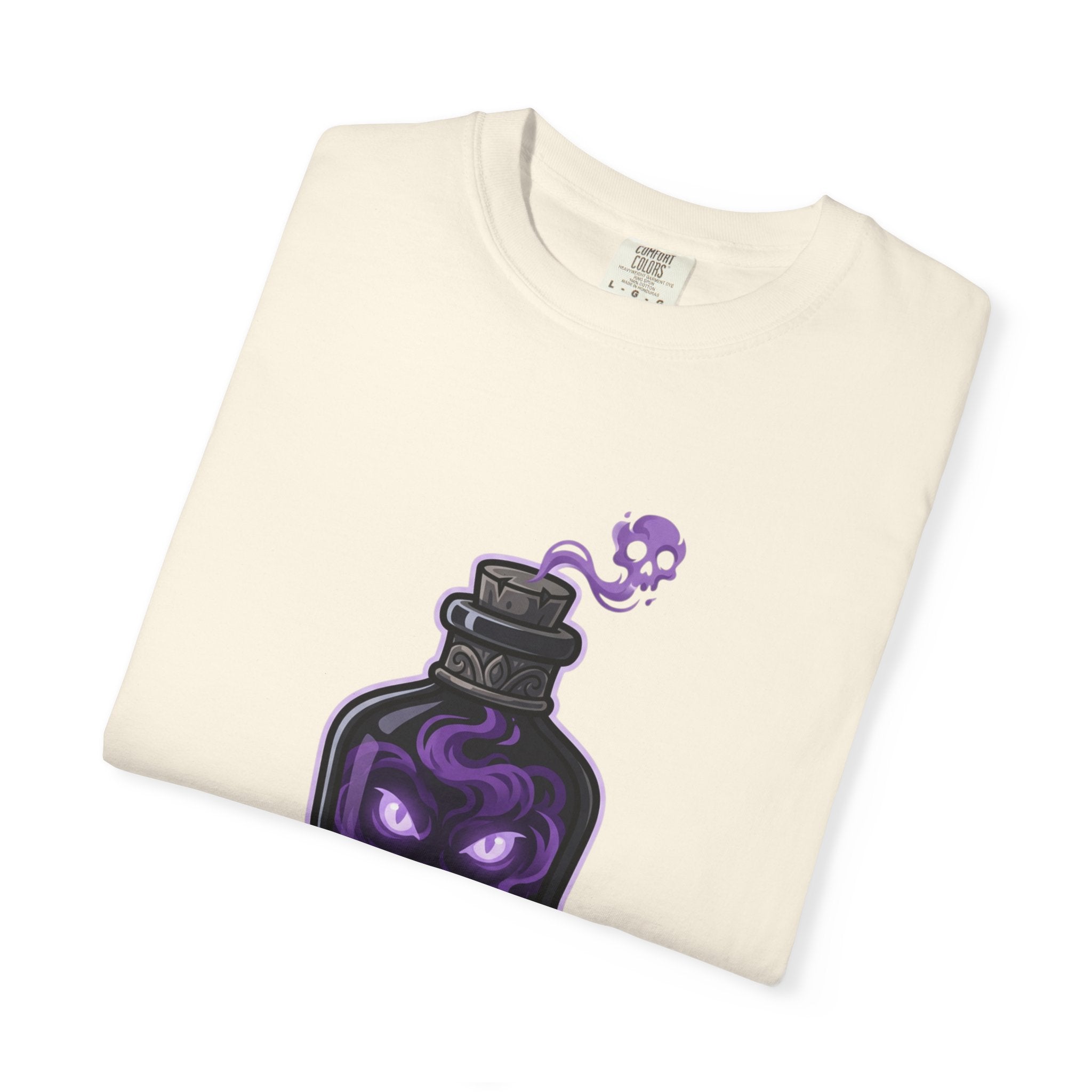 Anxiety Awareness Potion T-shirt | RPG Stat Style Mental Health Tee