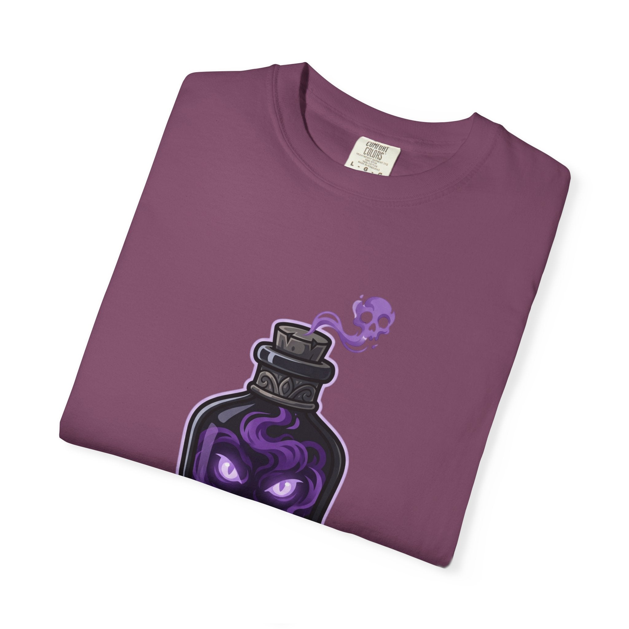 Anxiety Awareness Potion T-shirt | RPG Stat Style Mental Health Tee