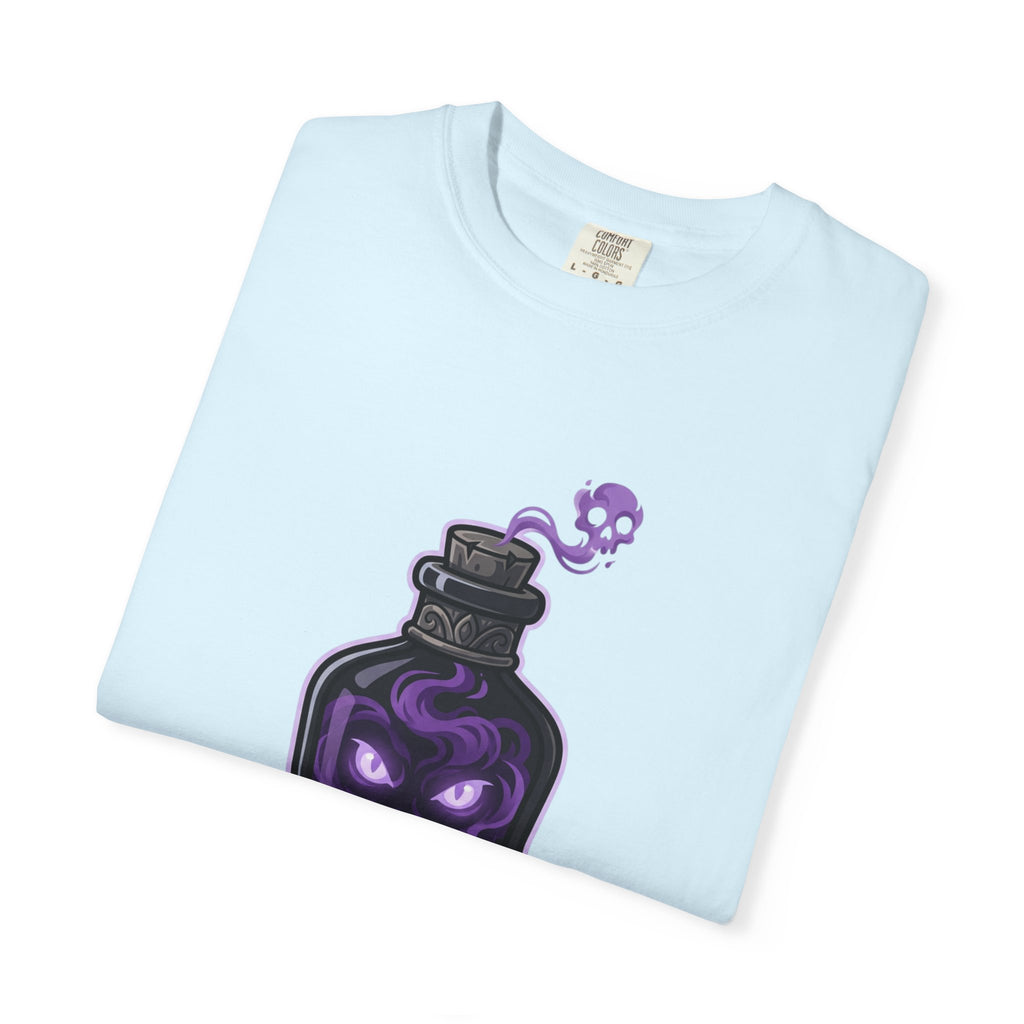 Anxiety Awareness Potion T-shirt | RPG Stat Style Mental Health Tee
