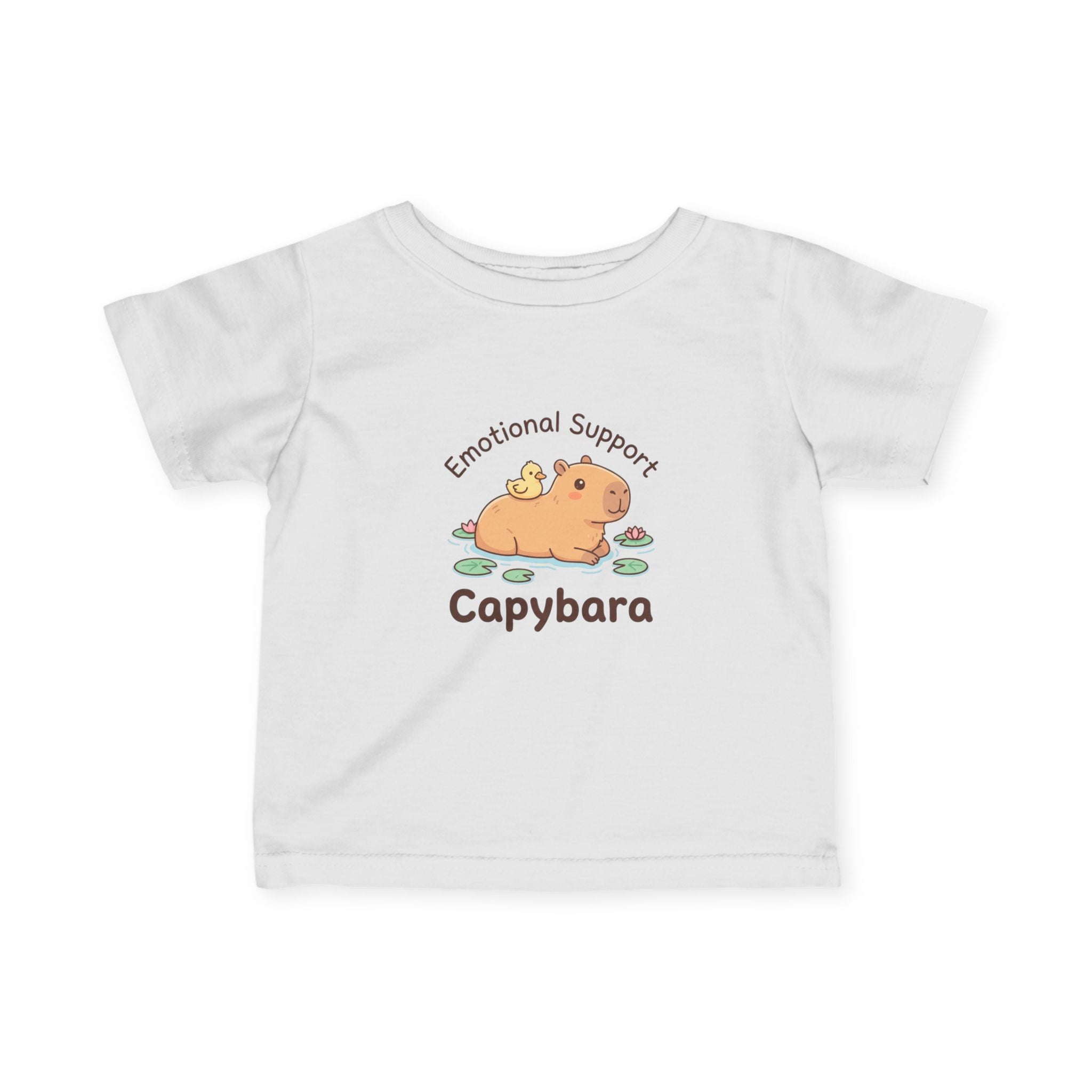 Emotional Support Capybara Infant Tee | Baby T-Shirt