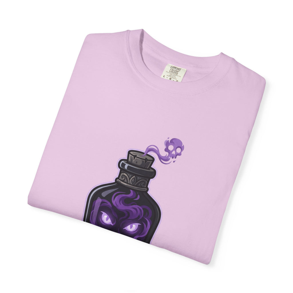 Anxiety Awareness Potion T-shirt | RPG Stat Style Mental Health Tee
