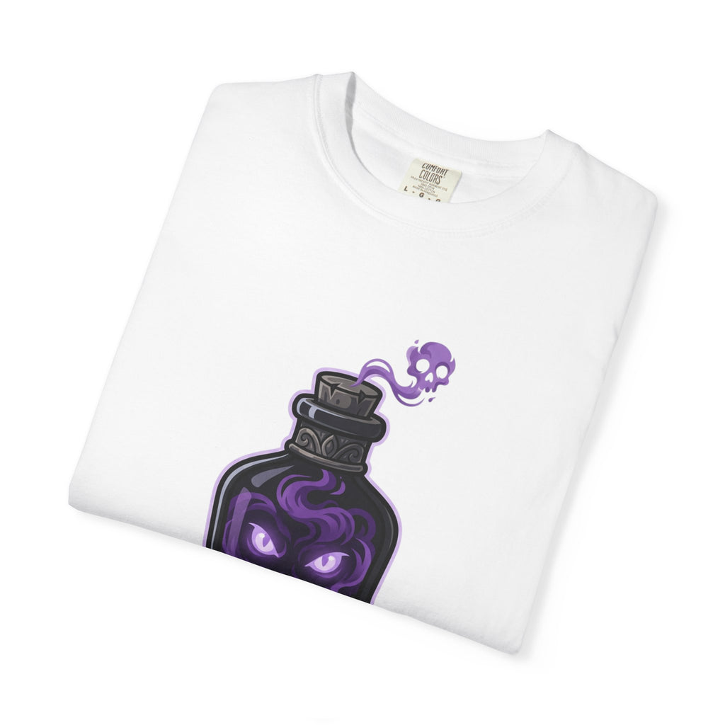 Anxiety Awareness Potion T-shirt | RPG Stat Style Mental Health Tee