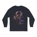 Cosmic Chance Long Sleeve | Inspirational Back Quote, Nebula Music Art